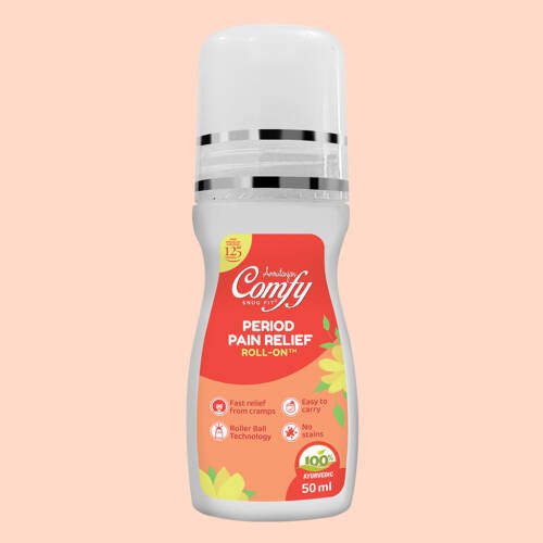 Amrutanjan Comfy Period Pain Relief Roll-On 50 ml